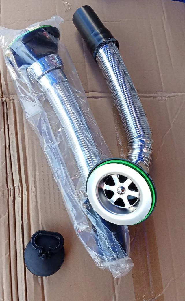 Chrome Plated Sink Drain Pipe