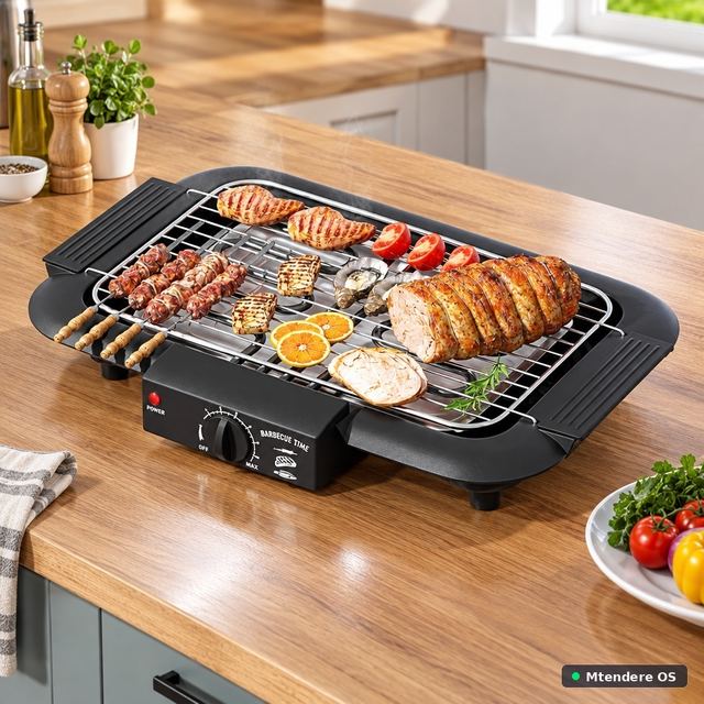 Tabletop Electric Barbecue Grill