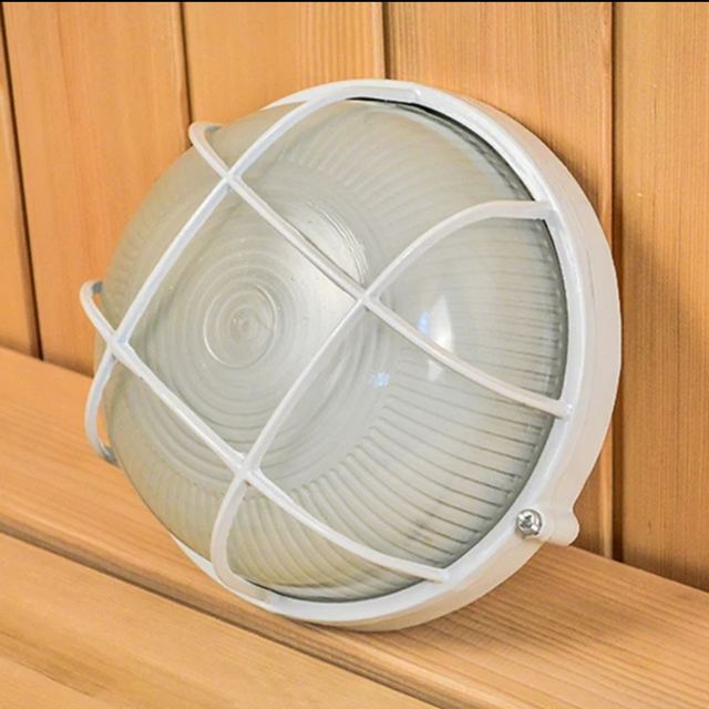 White Round LED Bulkhead Light